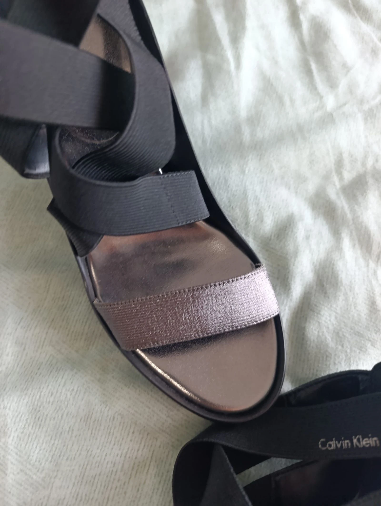Sandalias Calvin Klein tiras cruzadas nr 38  – photo 16